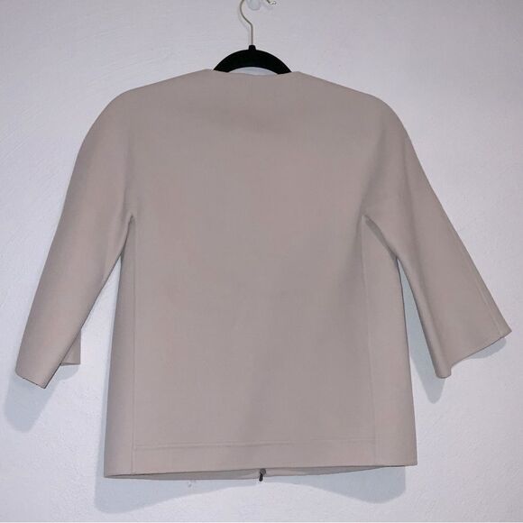 Calvin Klein Beige Wool Jacket 2 - Picture 3 of 5